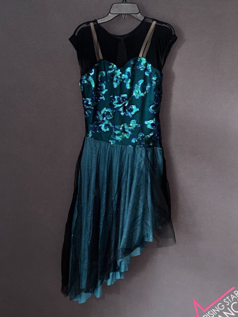 Revolution Dancewear What The Water Gave Me Dark Teal Lyrical Dance Costume SA